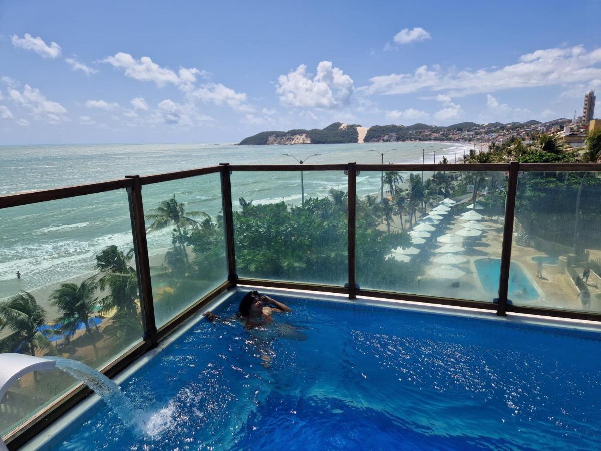 Na Praia - Araca 407 Luxo - Lateral Vista Mar Натал Екстериор снимка